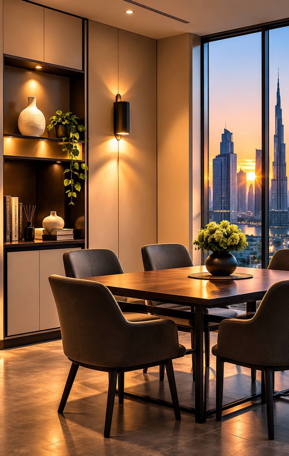 Frangipani Communications office overlooking the city
